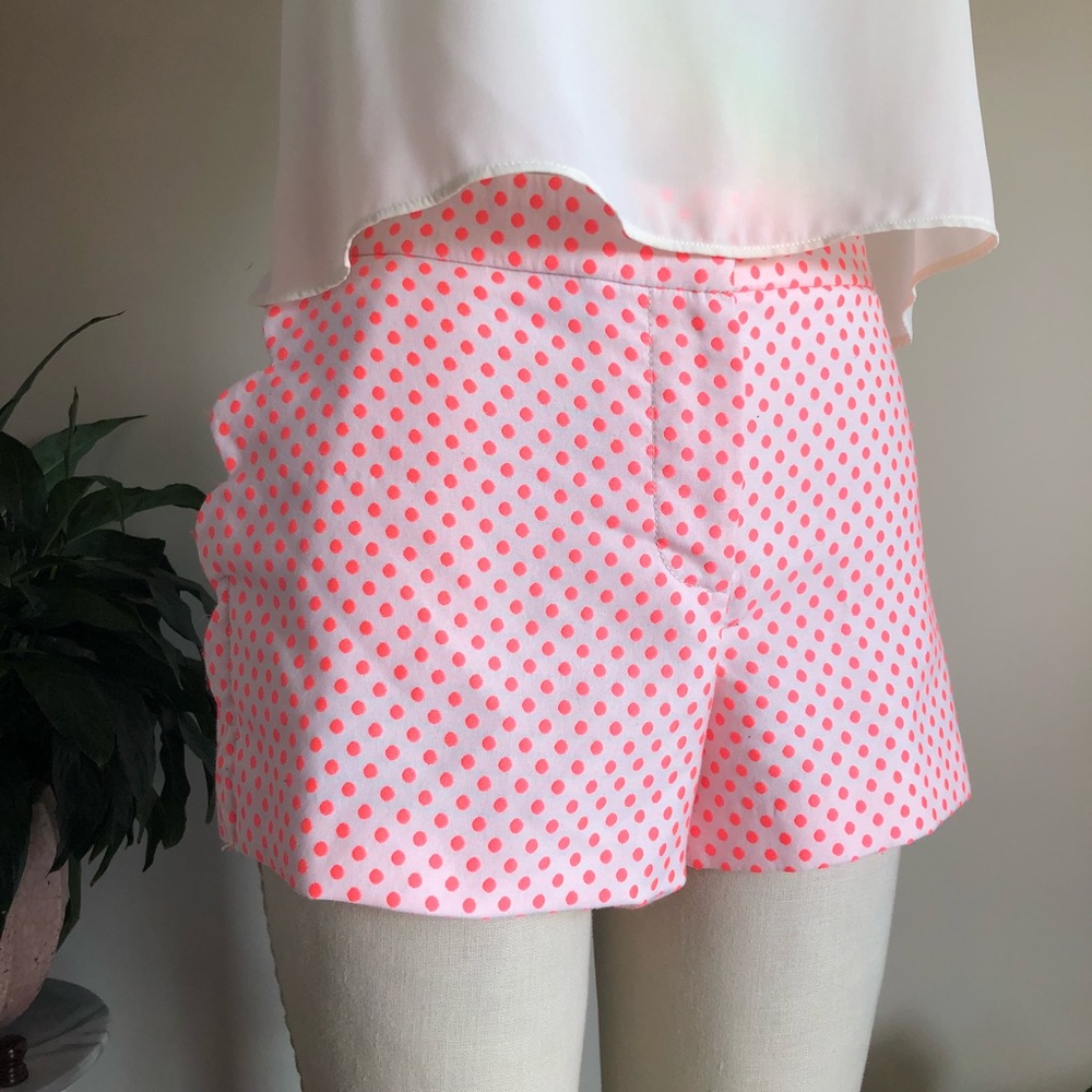 J. Crew Polka dot shorts